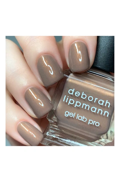 Shop Deborah Lippmann Gel Lab Pro Nail Color In Can't Hold Us Down/ Shimmer