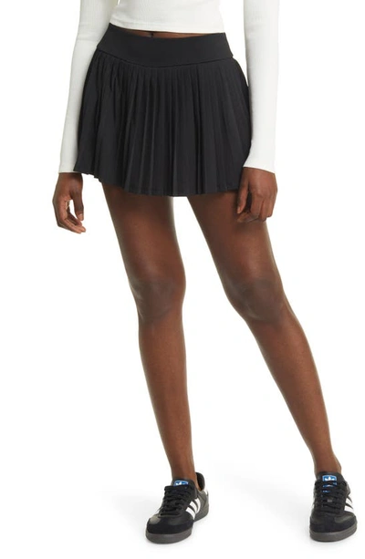 Bp. Pleated Miniskort In Black Night