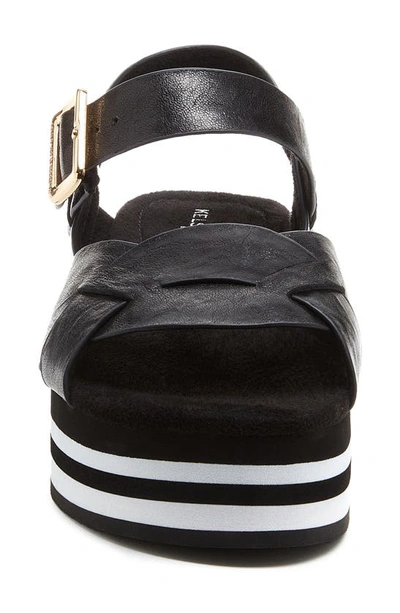 Shop Kelsi Dagger Brooklyn Breeze Slingback Platform Sandal In Black