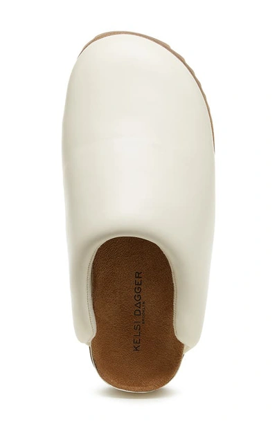 Kelsi Dagger Brooklyn Flip Water Resistant Mule In Shell