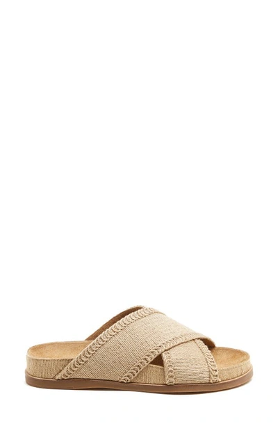 Shop Kelsi Dagger Brooklyn Sailor Slide Sandal In Natural