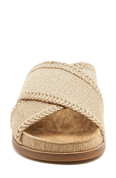 Shop Kelsi Dagger Brooklyn Sailor Slide Sandal In Natural