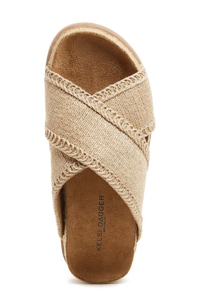 Shop Kelsi Dagger Brooklyn Sailor Slide Sandal In Natural