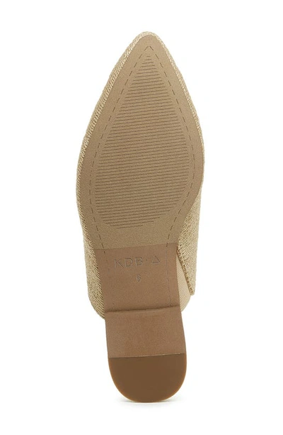 Kelsi Dagger Brooklyn Pointed-toe Mules In Natural