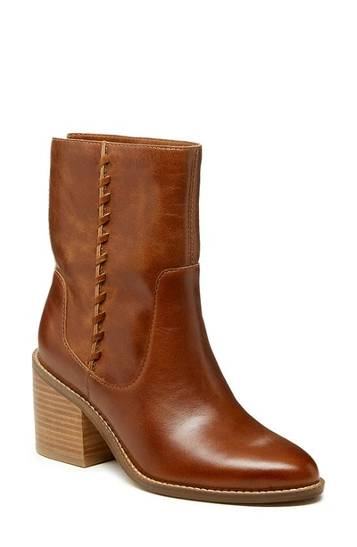 Shop Kelsi Dagger Brooklyn Emery Bootie In Cognac Leather