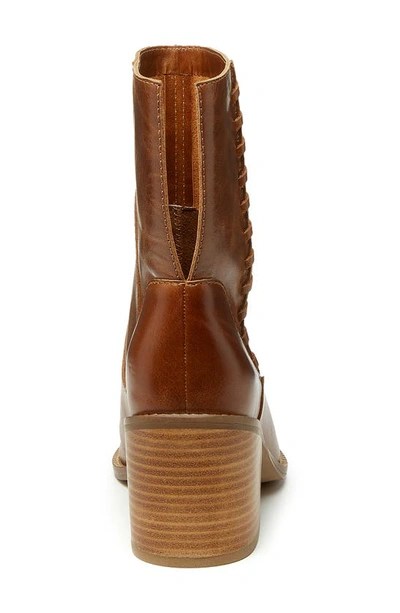 Shop Kelsi Dagger Brooklyn Emery Bootie In Cognac Leather