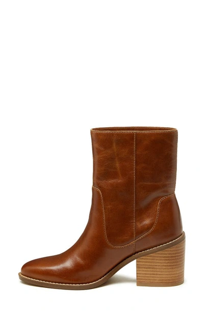 Shop Kelsi Dagger Brooklyn Emery Bootie In Cognac Leather