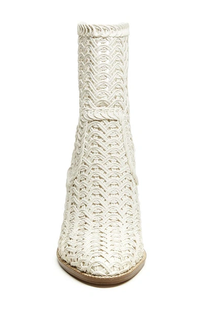 Kelsi Dagger Brooklyn Emery Bootie In Shell Braided