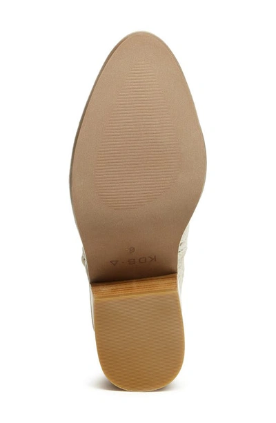 Kelsi Dagger Brooklyn Emery Bootie In Shell Braided
