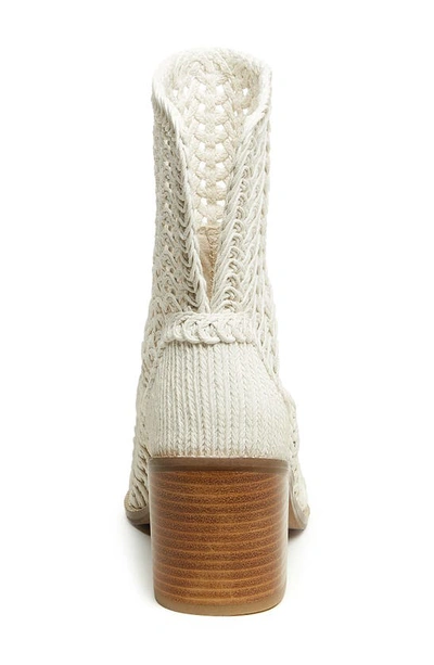 Kelsi Dagger Brooklyn Emery Bootie In Shell Braided