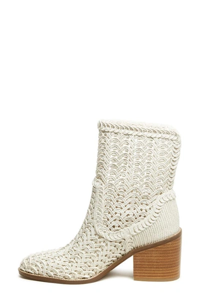 Kelsi Dagger Brooklyn Emery Bootie In Shell Braided