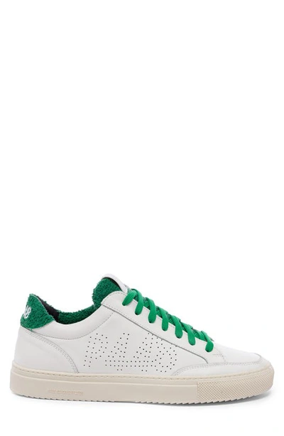 Shop P448 Soho Sneaker In White/ Sponge