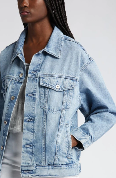 Shop Ag Hunter Denim Jacket In Intuition