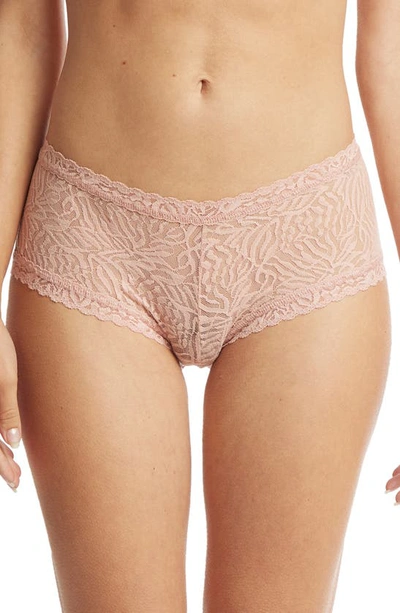 Shop Hanky Panky Animal Lace Briefs In Inner Peace