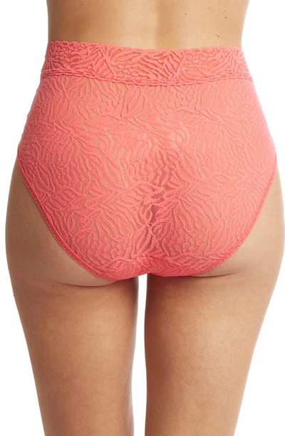 Shop Hanky Panky Animal Mix Lace French Briefs In Wild Card