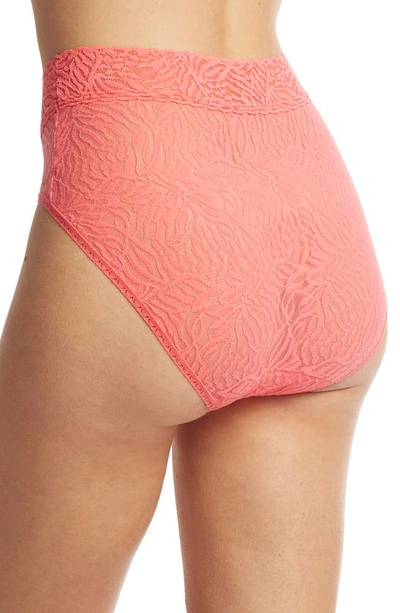 Shop Hanky Panky Animal Mix Lace French Briefs In Wild Card