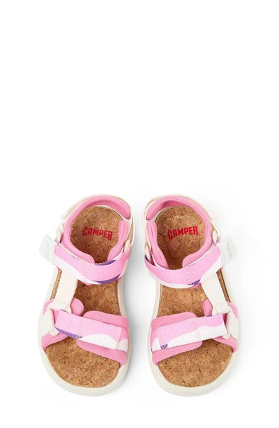 Shop Camper Pelotas Floata Sandal In Pink Multi