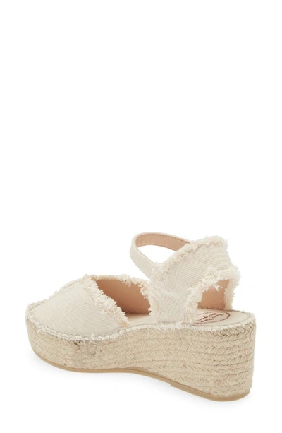 Toni Pons Isaura Platform Wedge Sandal In Ecru