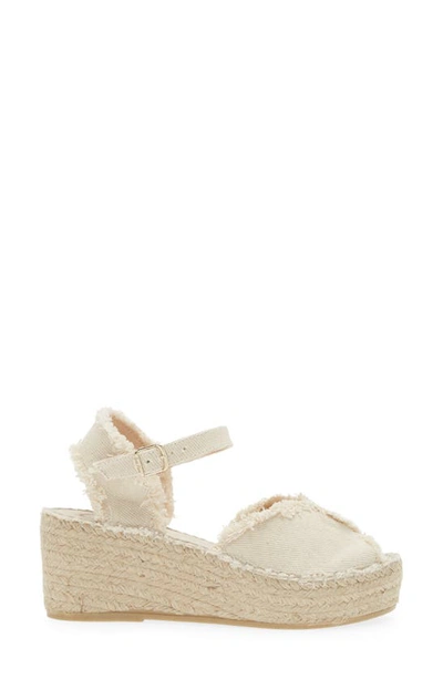 Toni Pons Isaura Platform Wedge Sandal In Ecru