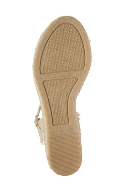 Toni Pons Isaura Platform Wedge Sandal In Ecru