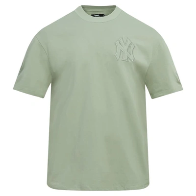 Shop Pro Standard Mint New York Yankees Neutral Cj Dropped Shoulders T-shirt
