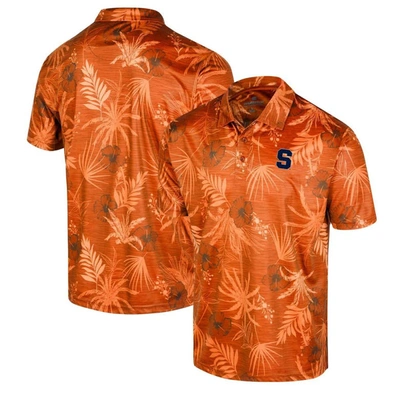 Shop Colosseum Orange Syracuse Orange Palms Team Polo