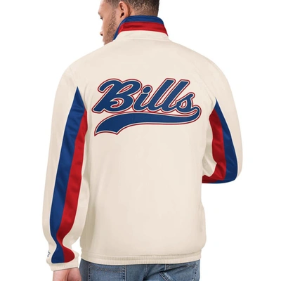 Shop Starter White Buffalo Bills Vintage Rebound Full-zip Track Jacket