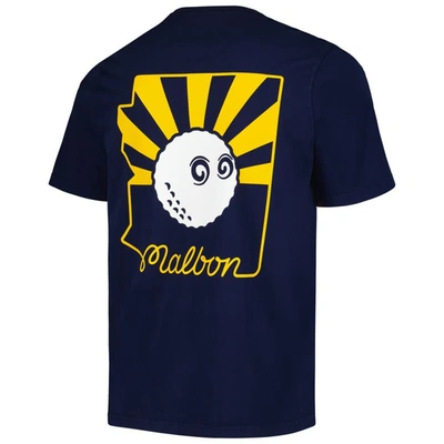 Shop Malbon Golf Navy Wm Phoenix Open 'zona Buckets T-shirt