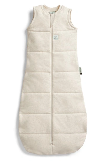 Shop Ergopouch 2.5 Tog Organic Jersey Wearable Blanket In Oatmeal Marle