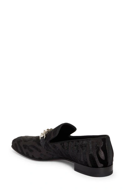 Shop Christian Louboutin Urbino Calfskin Loafer In Bk01 Black