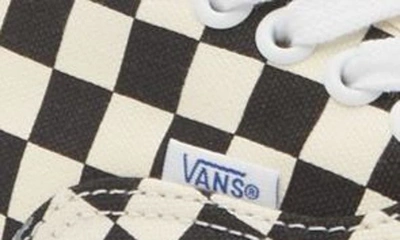 Shop Vans Premium Authentic Reissue 44 Sneaker In Lx Checkerboard Black/ White