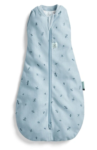 Shop Ergopouch 1.0 Tog Organic Cotton Cocoon Swaddle Sack In Dragonflies