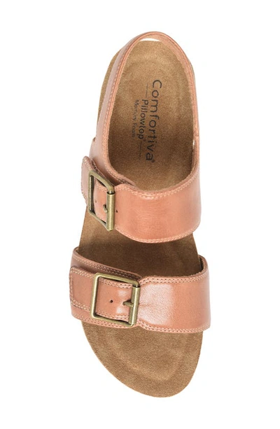 Comfortiva Erlina Wedge Sandal In Sand