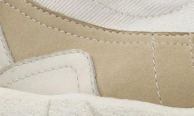 Zigi Torani Platform Sneaker In White/beige