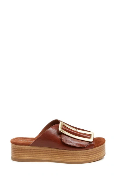 Kelsi Dagger Brooklyn Dover Platform Sandals In Cider