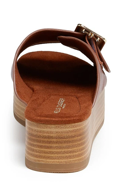 Kelsi Dagger Brooklyn Dover Platform Sandals In Cider