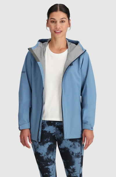 Outdoor Research Stratoburst Packable Rain Jacket In Olympic