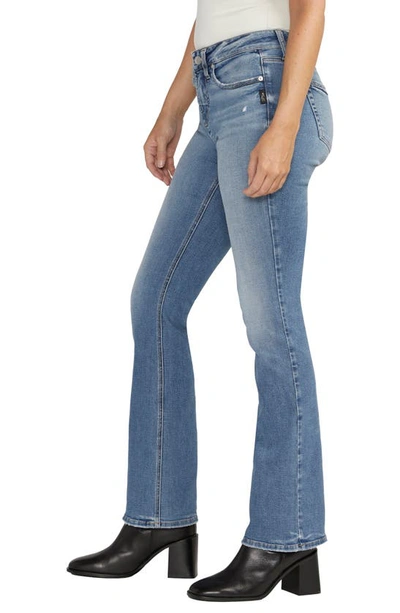 Shop Silver Jeans Co. Suki Curvy Slim Bootcut Jeans In Indigo
