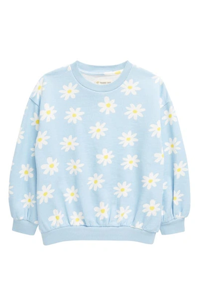 Shop Tucker + Tate Kids' Print Fleece Sweatshirt In Blue Falls Donna Daisy