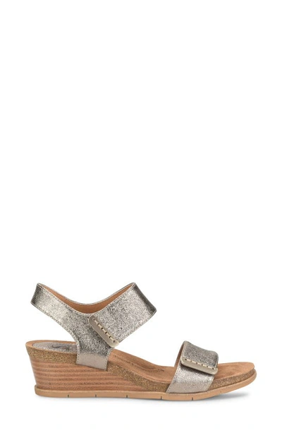 Shop Söfft Verdi Ii Wedge Sandal In Bronze