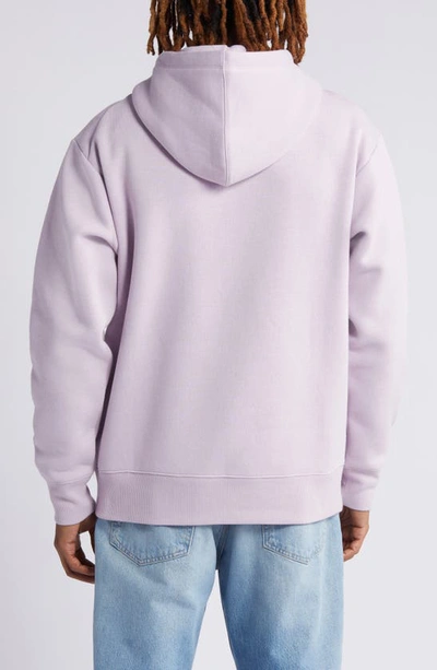 Shop Bp. Fleece Pullover Hoodie In Purple Frost