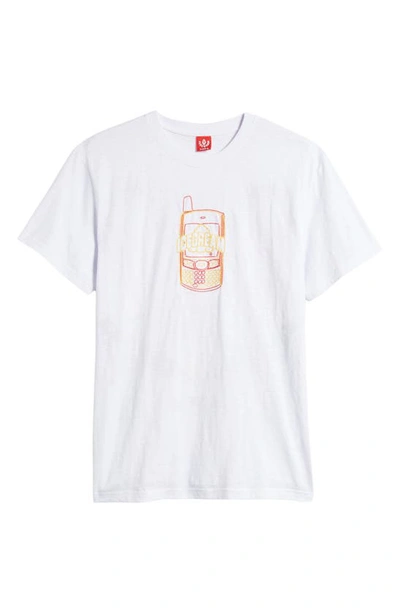 Shop Icecream Chains Oversize Embroidered T-shirt In White
