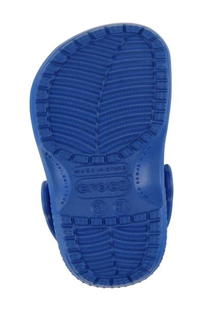 Crocs Littles Clog In Blue Bolt