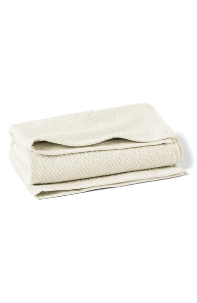 Shop Coyuchi Air Weight® Organic Cotton Hand Towel In Undyed