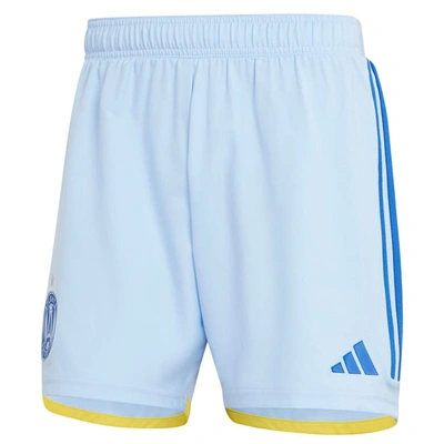 Shop Adidas Originals Adidas Blue Atlanta United Fc 2024 Away Authentic Shorts