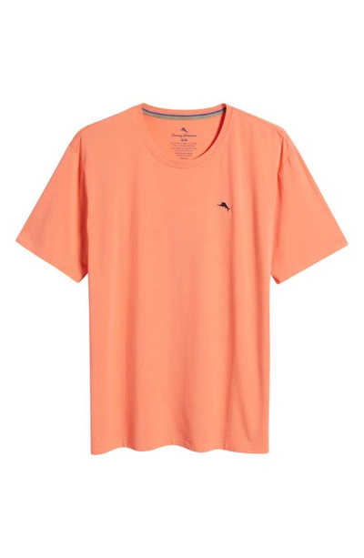 Shop Tommy Bahama Cotton Blend Pajama T-shirt In Coral