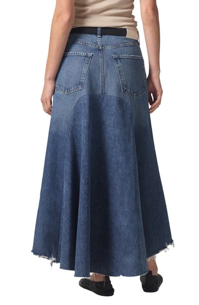 Shop Citizens Of Humanity Mina Maxi Skirt In Brielle
