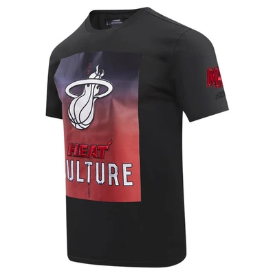 Shop Pro Standard Black Miami Heat 2023 City Edition T-shirt