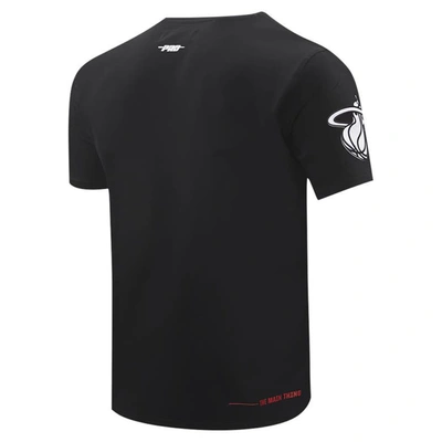 Shop Pro Standard Black Miami Heat 2023 City Edition T-shirt