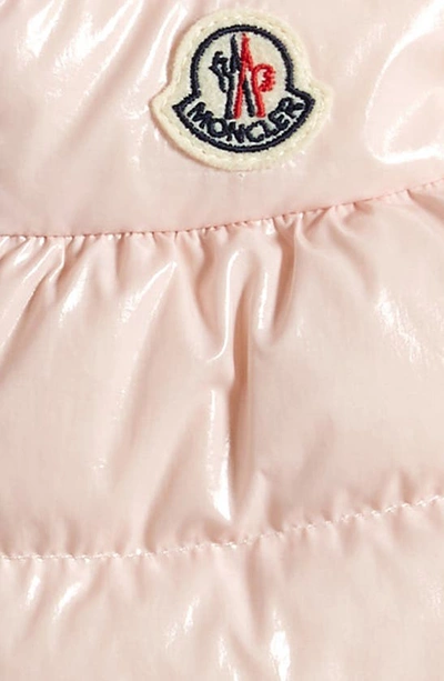 Shop Moncler Kids' Hiva Down Puffer Vest In Pink